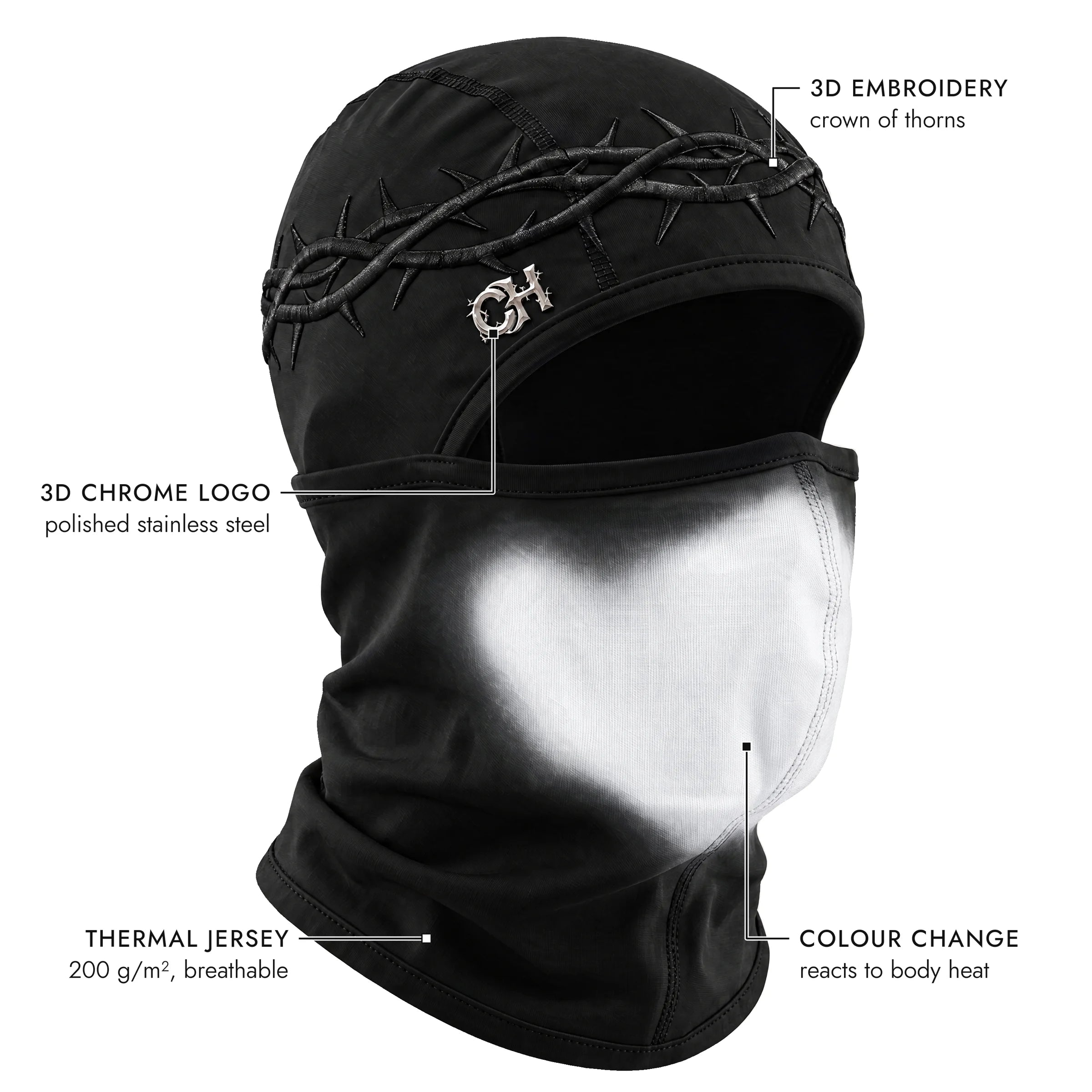 The Balaclava Black, quality details