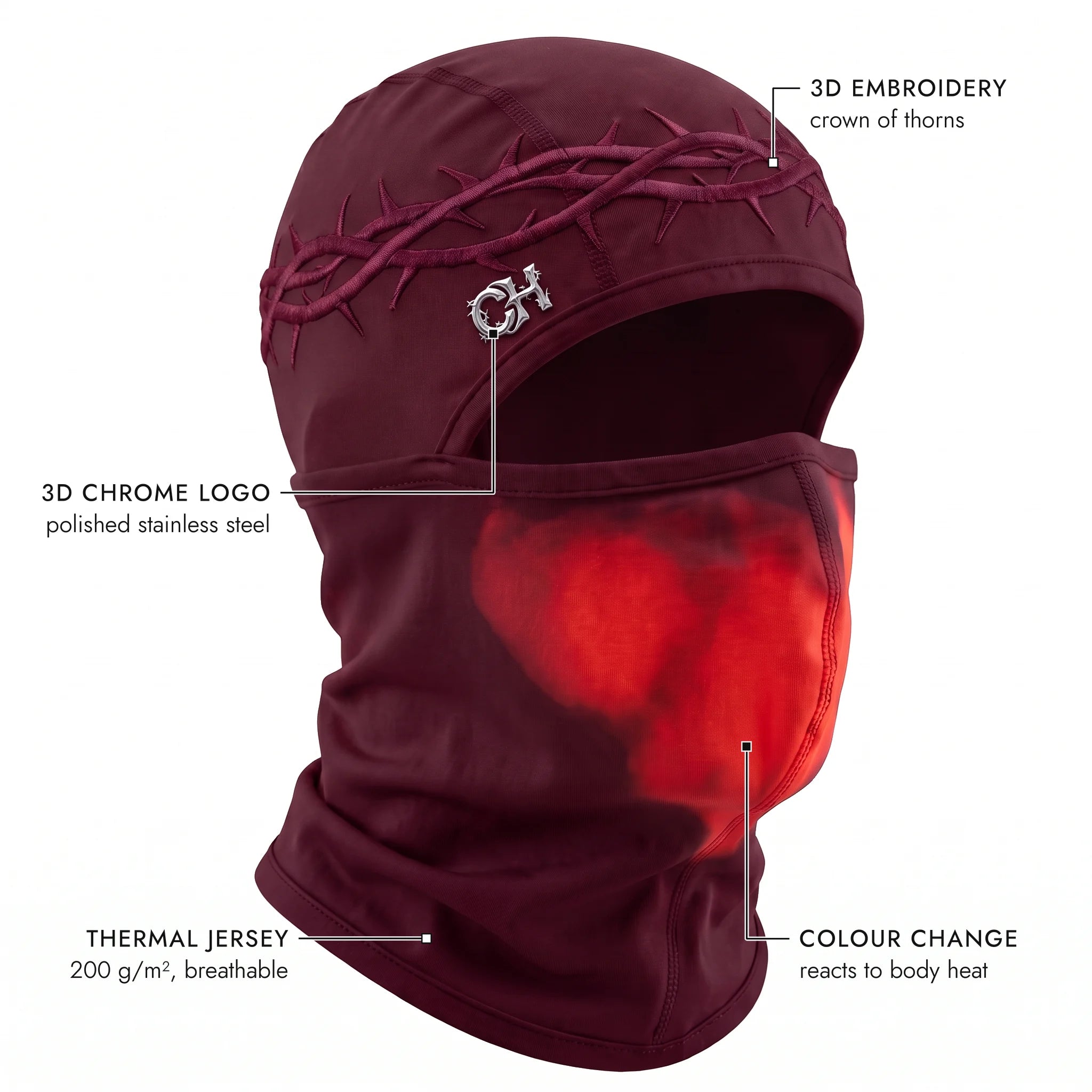 The Balaclava Bordeaux, quality details