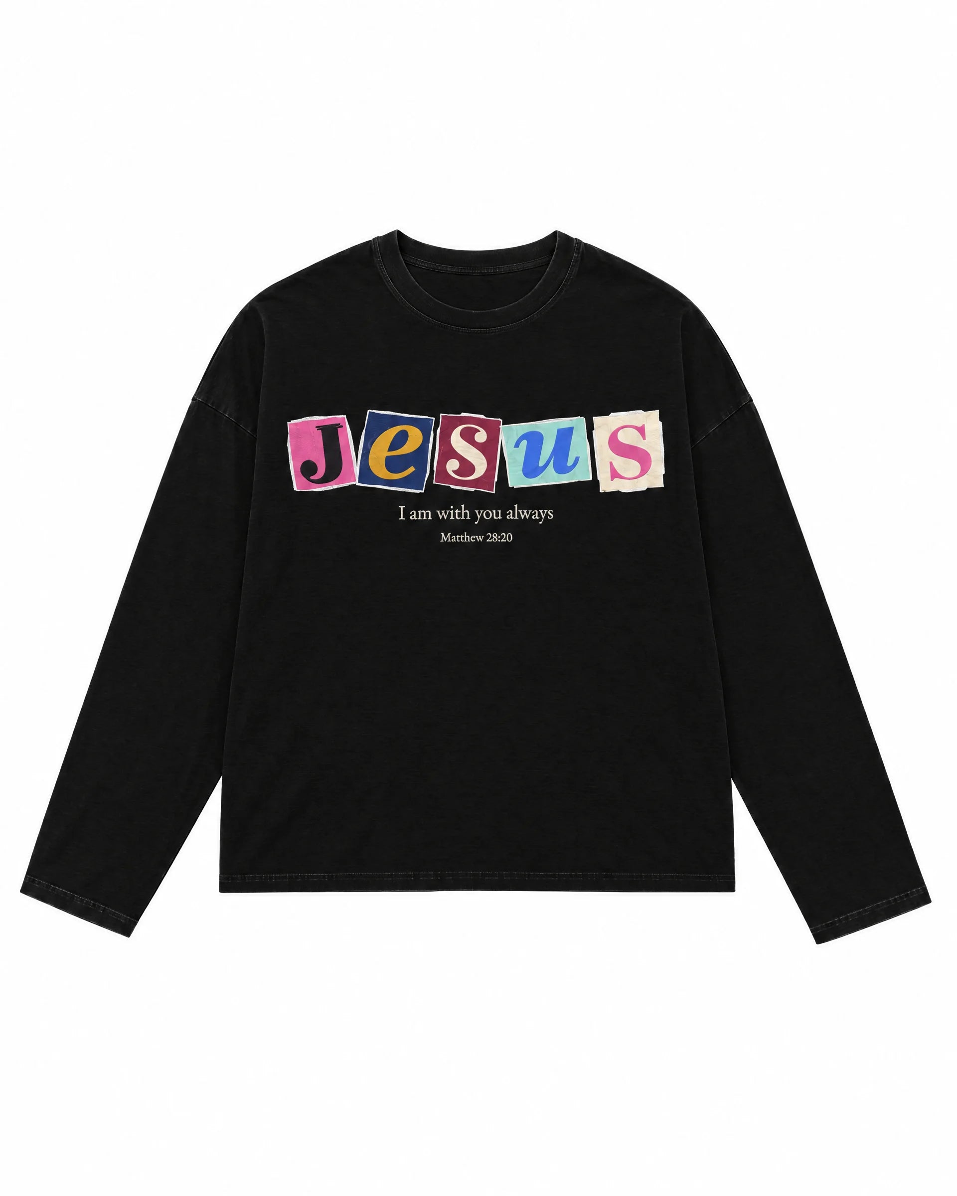 The Comic Longsleeve — Black