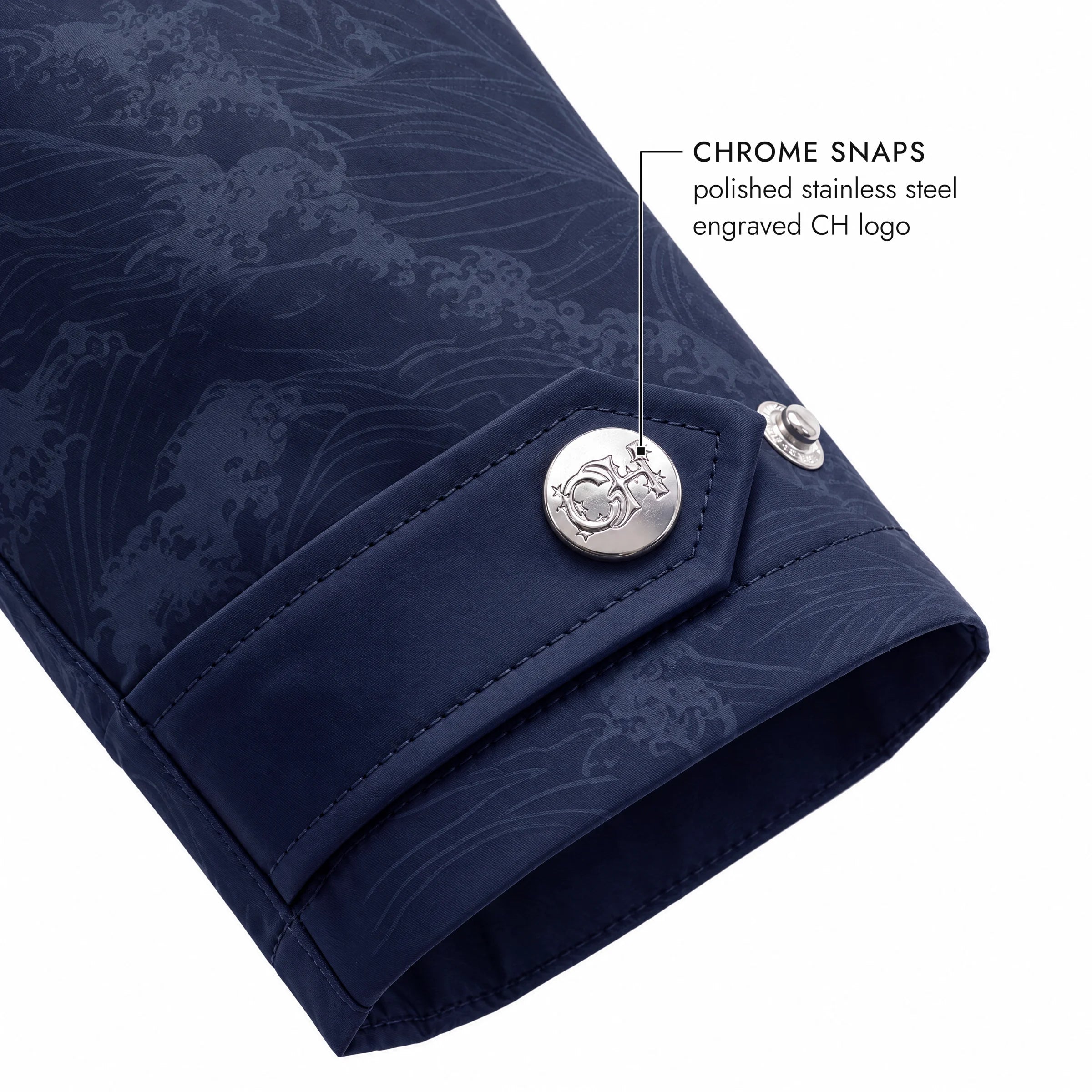 The Rain Shell EXODUS, dry sleeve fastening detail 