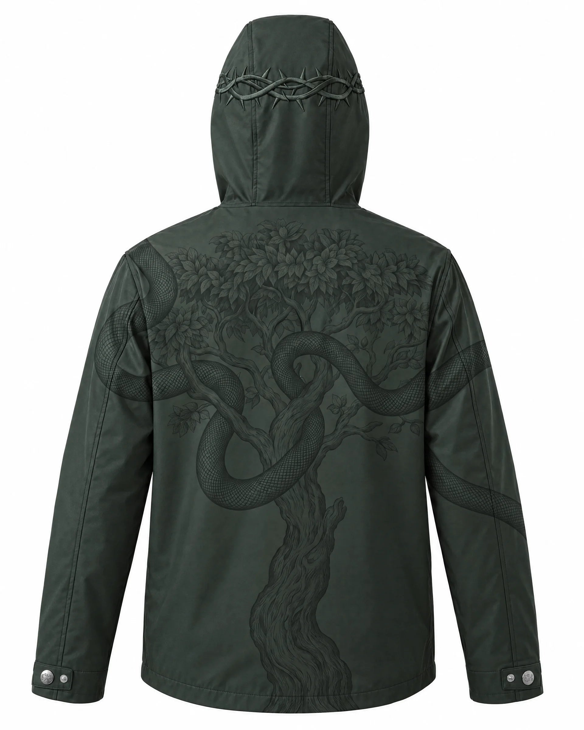 The Rain Shell ROMANS, dry back 