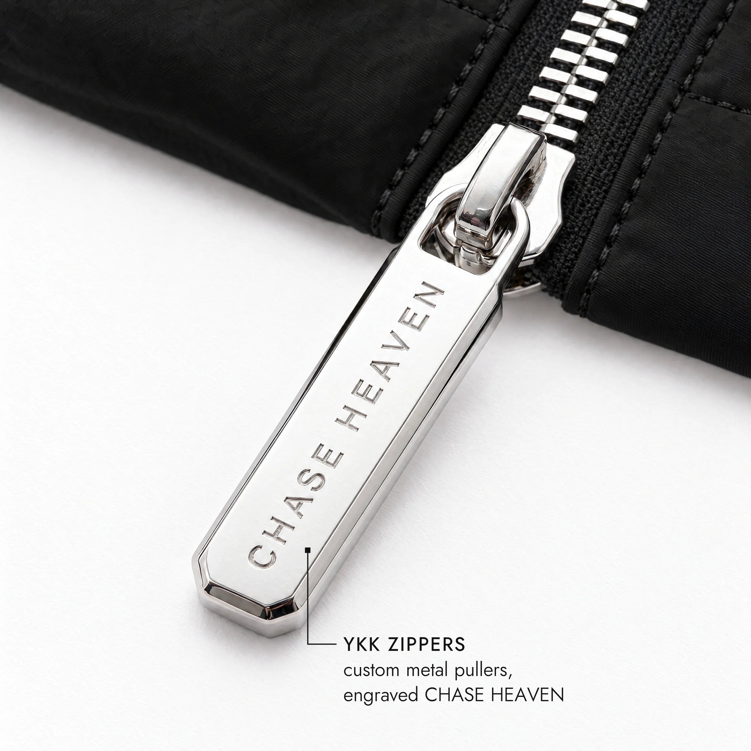 The Rain Shell ISAIAH, dry zipper detail 