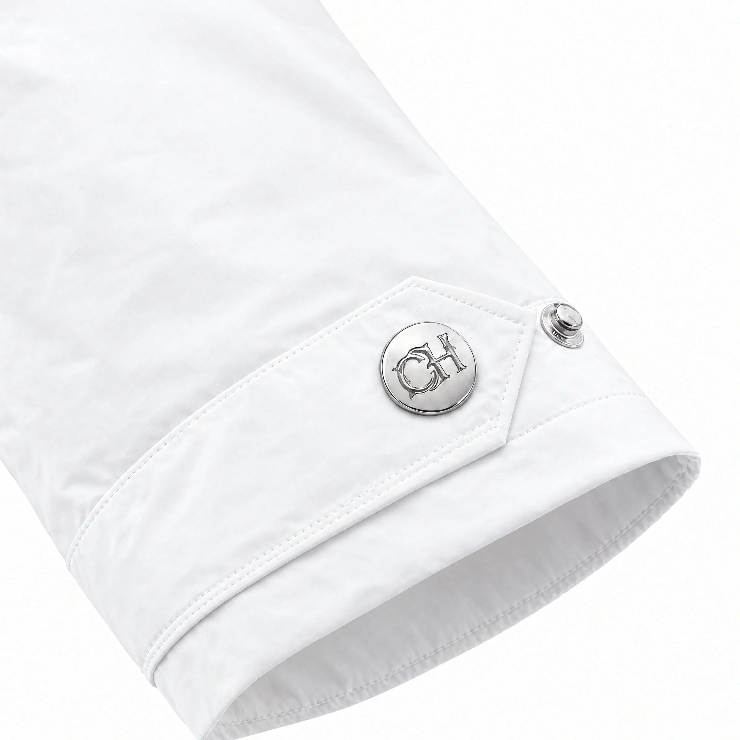 The Rain Shell ISAIAH, wet sleeve fastening detail 