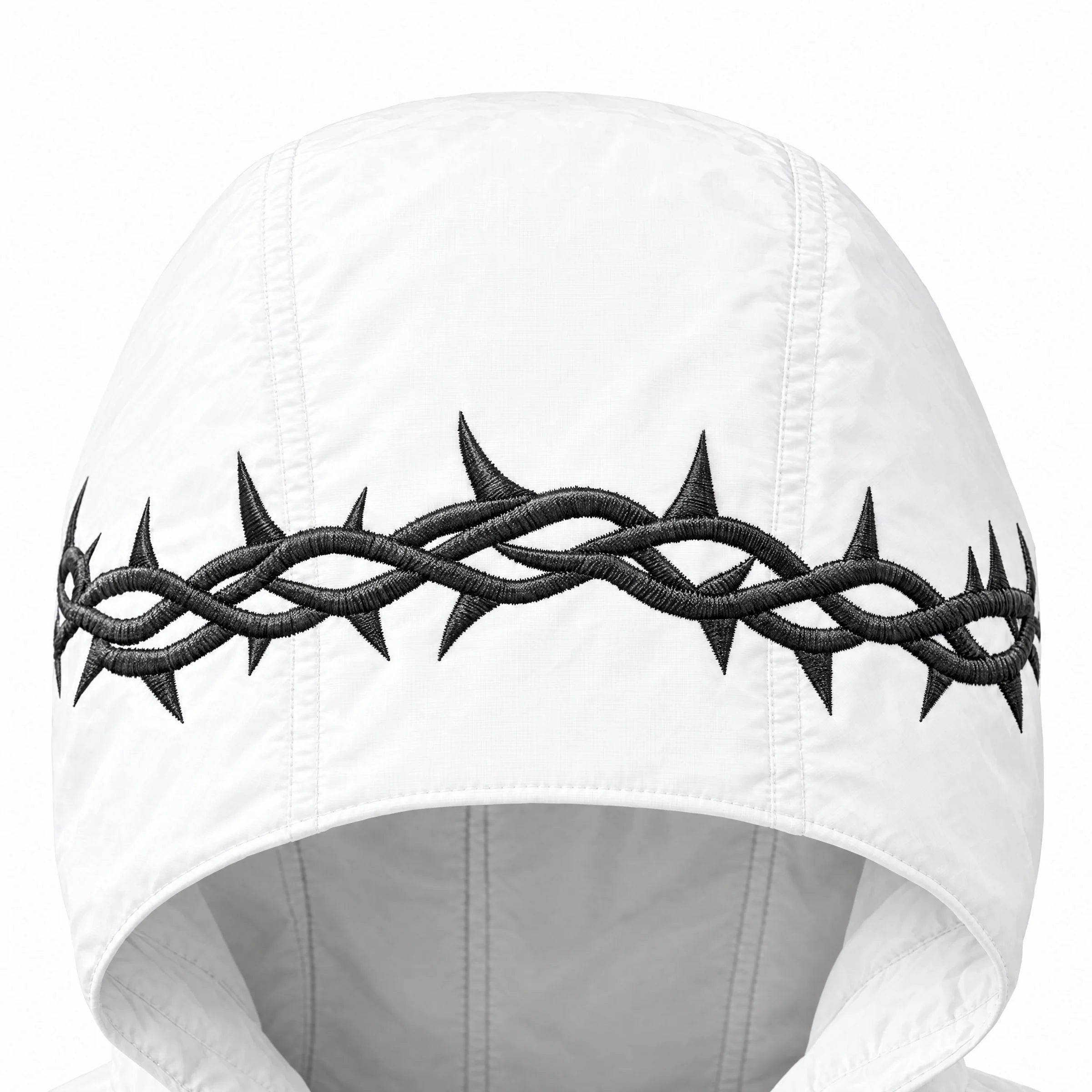 The Rain Shell ISAIAH, wet hood embroidery 